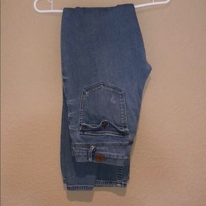 ROXY LIGHT WASH BOOT CUT JEANS